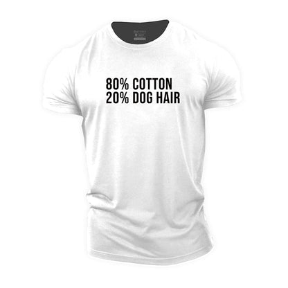 Cotton And Dog Hair Cotton T-Shirt