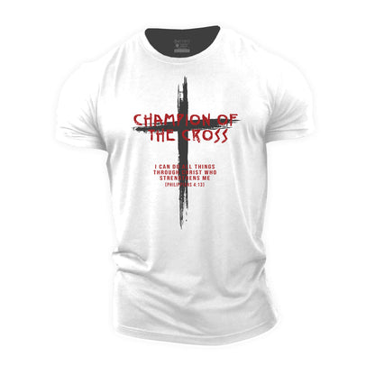 Champion Of The Cross Cotton T-Shirts