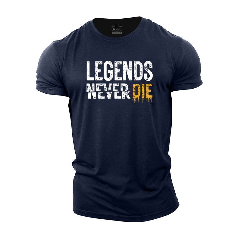 Legends Never Die Cotton T-shirts