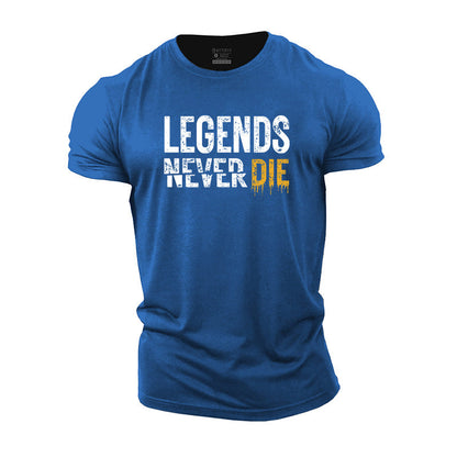 Legends Never Die Cotton T-shirts