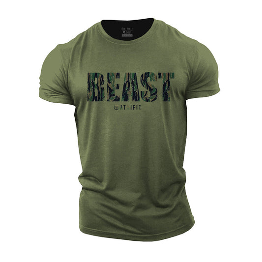 Beast Graphic Cotton T-Shirt