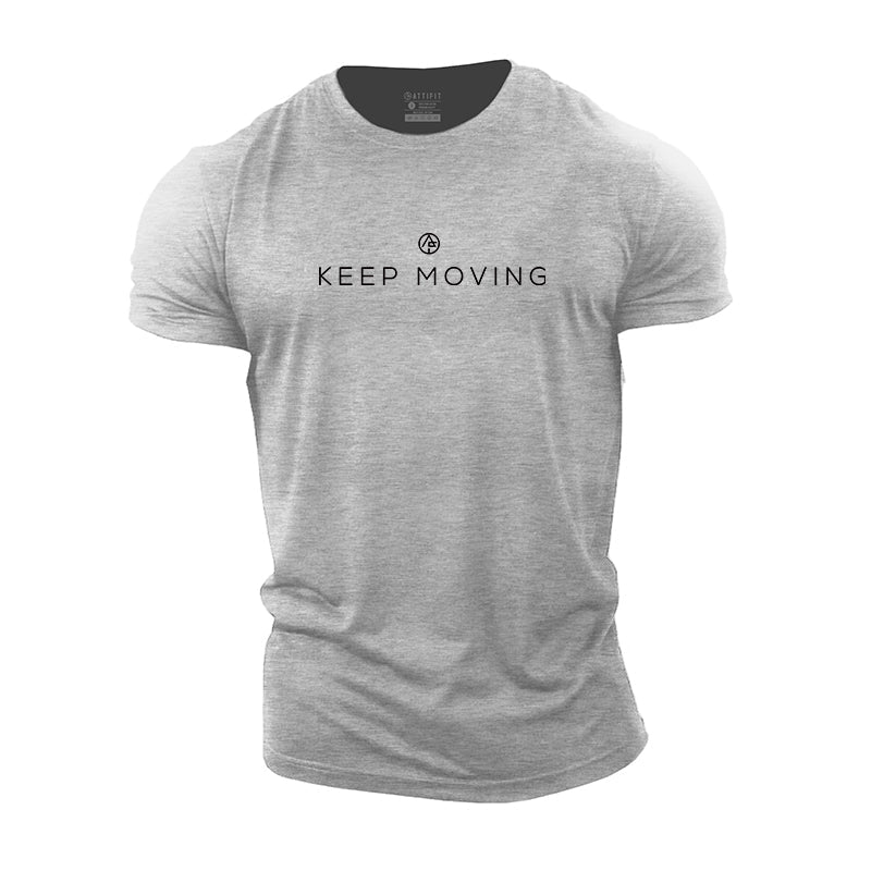 Keep Moving Cotton T-Shirts