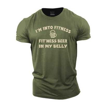 Fit'ness Beer Cotton T-Shirt