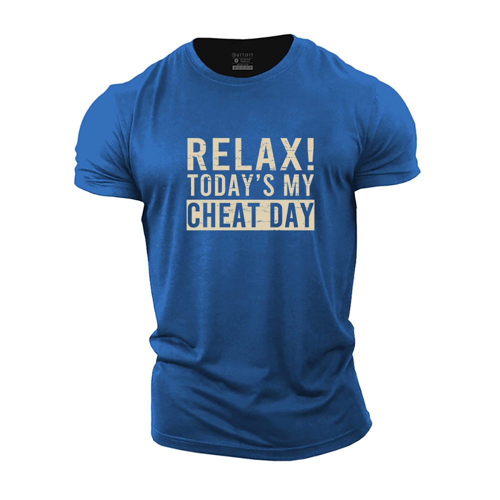 Relax It's My Cheat Day Cotton T-Shirt