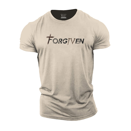 Forgiven Cross Cotton T-Shirt