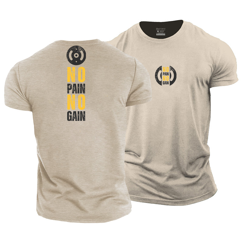 No Pain No Gain Cotton T-Shirt