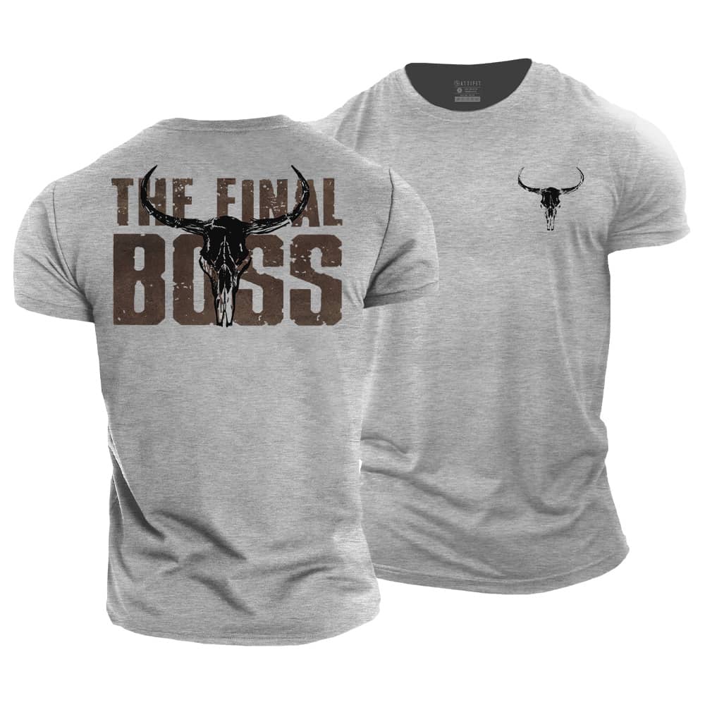 Final Boss Cotton T-Shirt