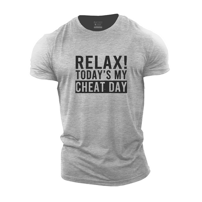 Relax It's My Cheat Day Cotton T-Shirt