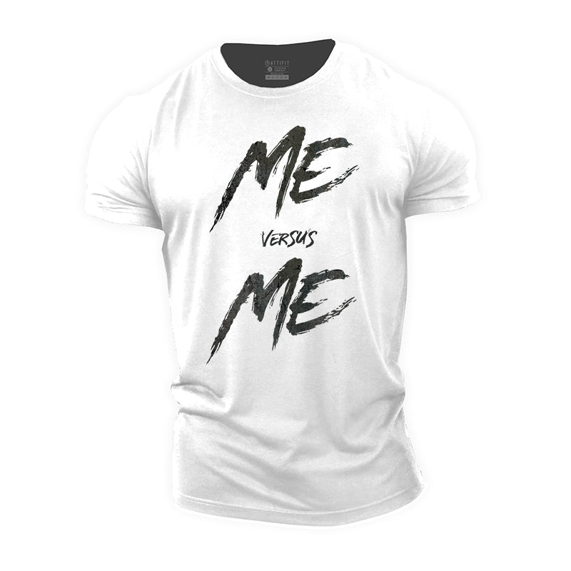 Me Vs Me Cotton T-Shirt