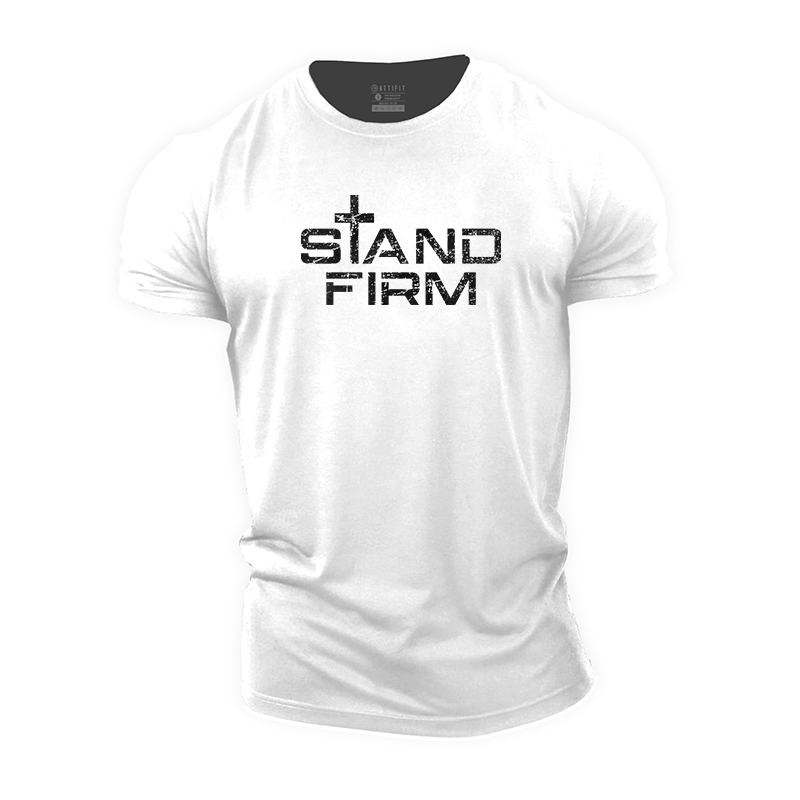 Stand Firm Cotton T-Shirt